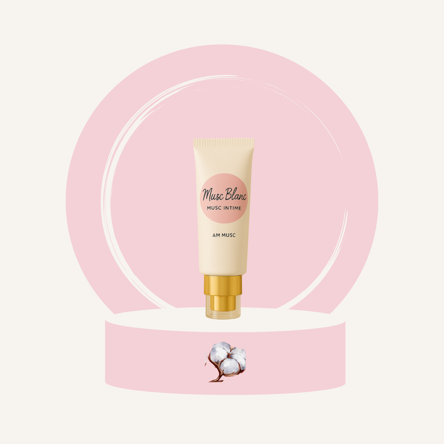 Musc Intime Gel Musc Blanc